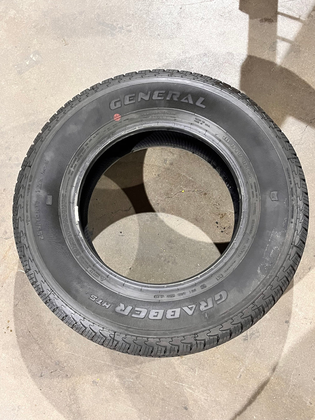 2557017 255/70R17 112S General Grabber HTS tire set 10/32