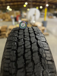 2457517 245/75R17 - 112T Goodyear Wrangler A/T Adventure tire single x1 11/32