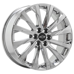 20" Chevrolet Traverse Blazer PVD Chrome wheels rims OEM set 4 14057