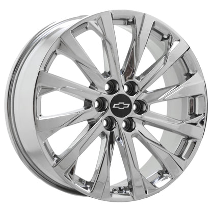 20" Chevrolet Traverse Blazer Bright Chrome wheels rims OEM set 14057