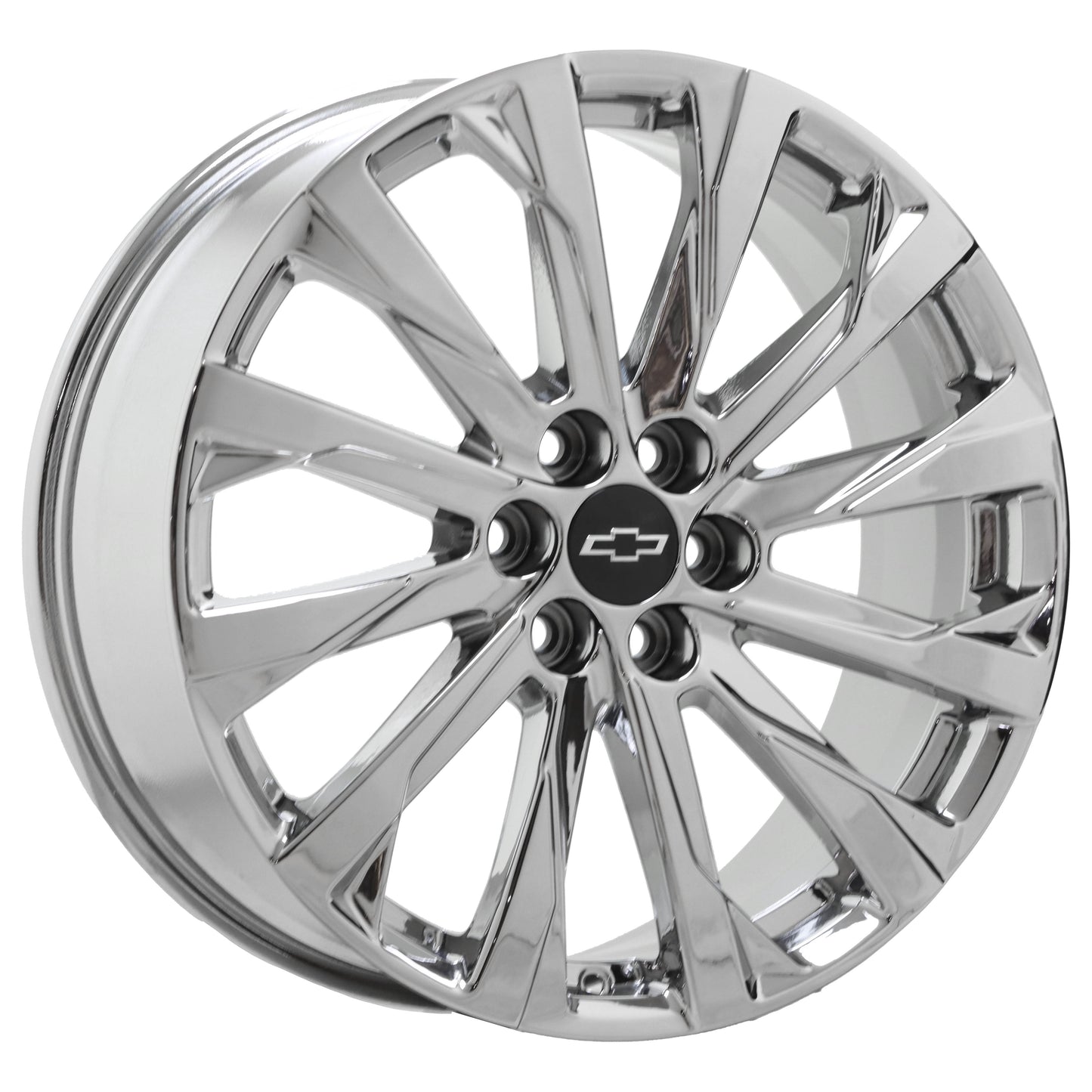 20" Chevrolet Traverse Blazer Bright Chrome wheels rims OEM set 14057 EXCHANGE