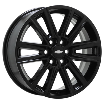 18" Chevrolet Traverse Gloss Black wheels rims OEM set 4 14066 EXCHANGE