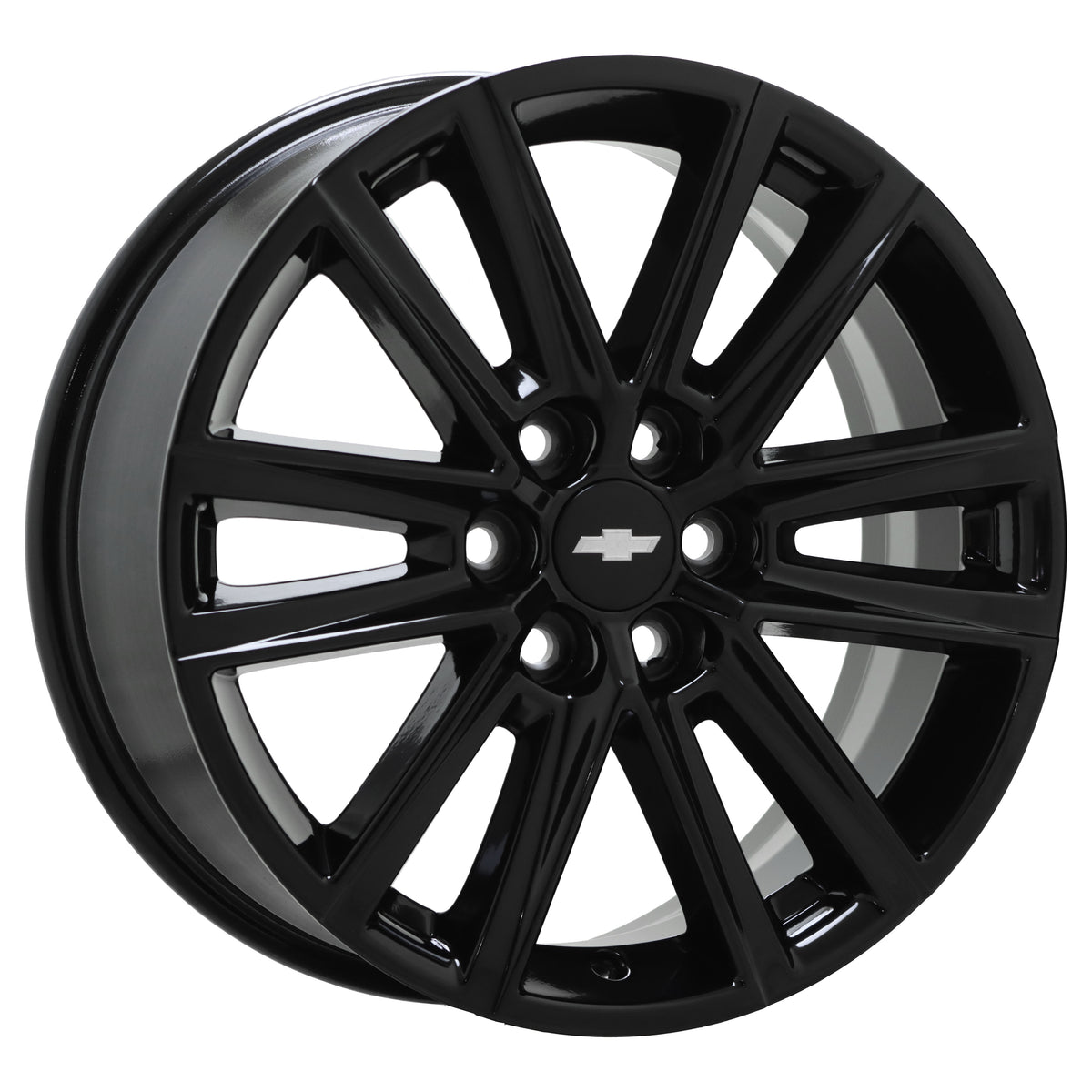 18" Chevrolet Traverse Gloss Black wheel rim OEM x1 14066