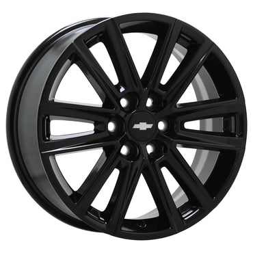 18" Chevrolet Traverse Gloss Black wheels rims OEM set 4 14066