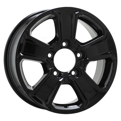18" Toyota Sequoia Tundra Gloss Black wheels rims OEM set 4 75156