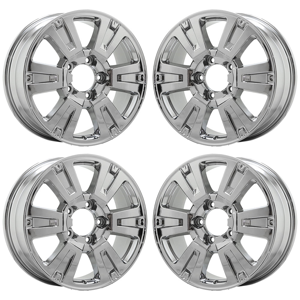 20" Toyota Sequoia Tundra Bright Chrome wheels rims Factory OEM 75159 EXCHANGE