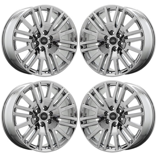 22" Ford Expedition Bright Chrome wheels rims Factory OEM set 10444 EXCHANGE
