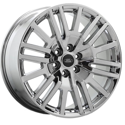 22" Ford Expedition Bright Chrome wheels rims Factory OEM set 10444 EXCHANGE