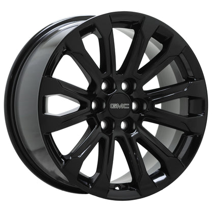 18" GMC Canyon Gloss Black wheels rims Factory OEM set 14023 EXCHANGE