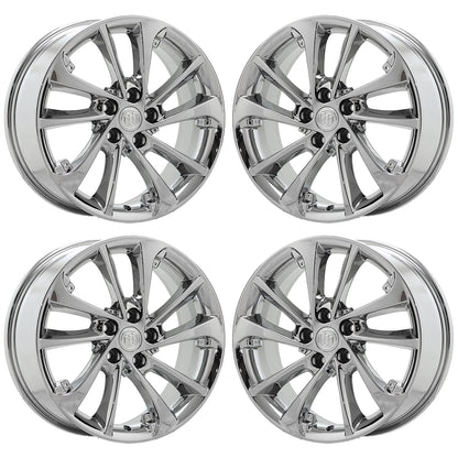 18" Buick Encore GX Bright Chrome wheels rims Factory OEM set 14004 EXCHANGE