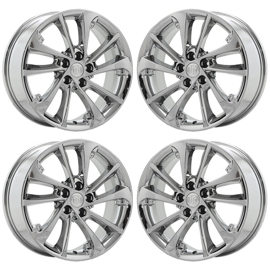 18" Buick Encore GX Bright Chrome wheels rims Factory OEM set 14004 EXCHANGE