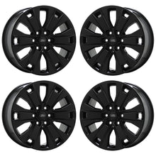 Load image into Gallery viewer, 20&quot; Ford F150 Truck Gloss Black wheels rims Factory OEM set 4 10065
