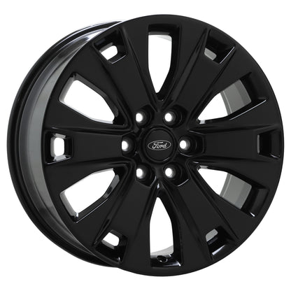 20" Ford F150 Truck Gloss Black wheels rims Factory OEM set 4 10065 EXCHANGE