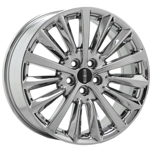 18" Lincoln MKZ Bright Chrome wheels rims Factory OEM set 10127