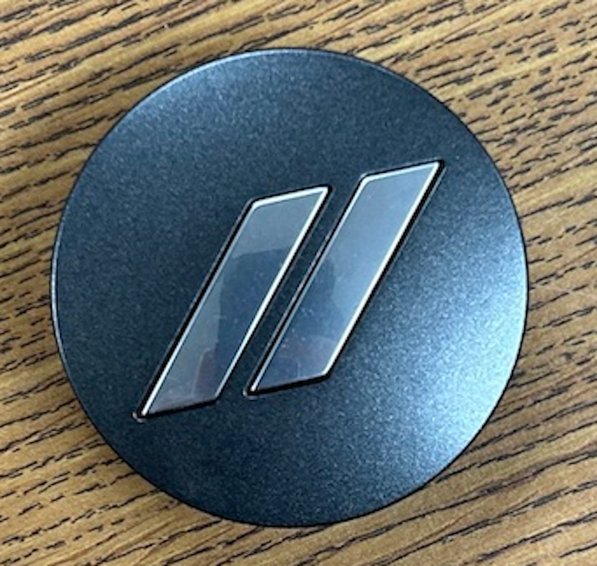 2 1/2" Dodge Challenger, Charger, Durango Charcoal Center Cap #6CZ27RXFAA single