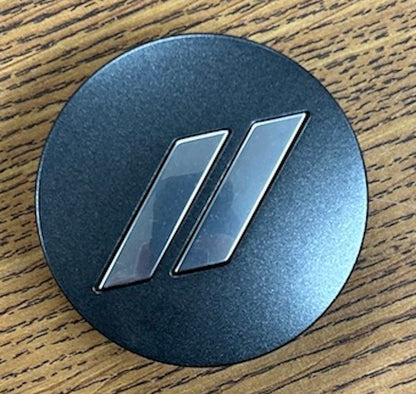2 1/2" Dodge Challenger, Charger, Durango Charcoal Center Cap #6CZ27RXFAA single