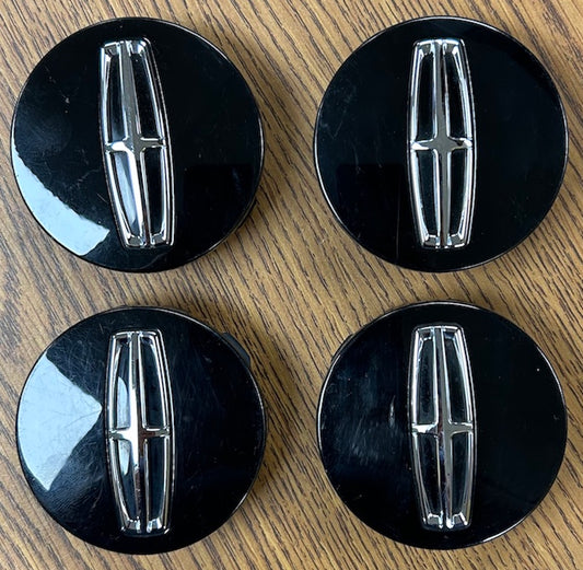 3" Lincoln Navigator Black Center Cap #JL7Z1130A set