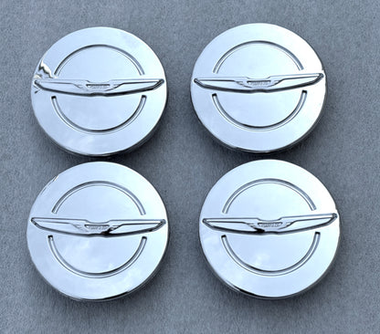 2 1/2" Chrysler 200, 300, Pacifica Chrome Center Cap #1LB74TRMAB set
