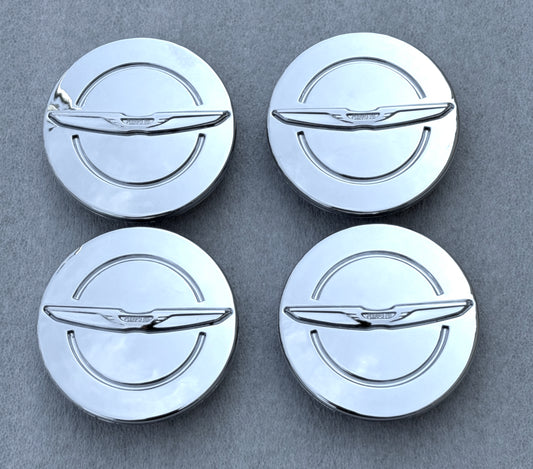 2 1/2" Chrysler 200, 300, Pacifica Chrome Center Cap #1LB74TRMAB set