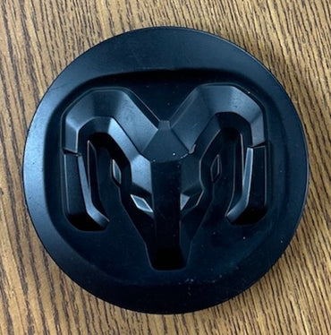 3 3/4" Dodge Ram 2500, 3500 SRW Black Center Cap #5RK12RXFAA set