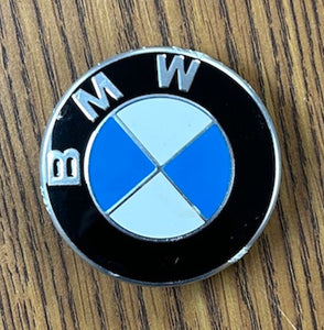 2 1/8" BMW 2, 3, 4, 5, 6, 7 Series OEM Black Center Cap #36 13 6 850 834 single