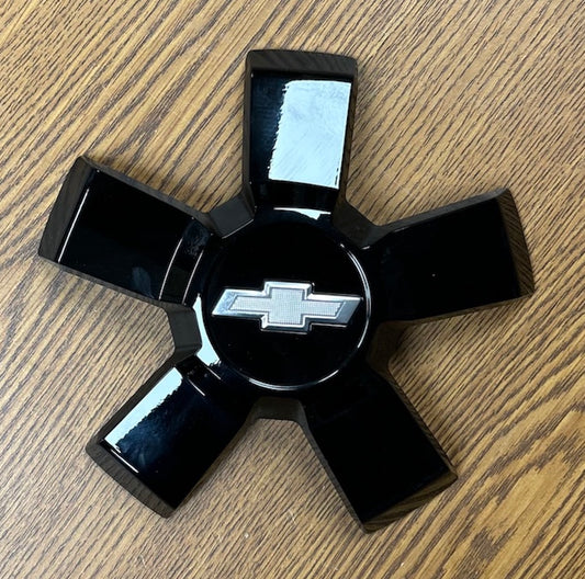 7 3/4" Chevrolet Camaro OEM Black Center Cap #19351759 single