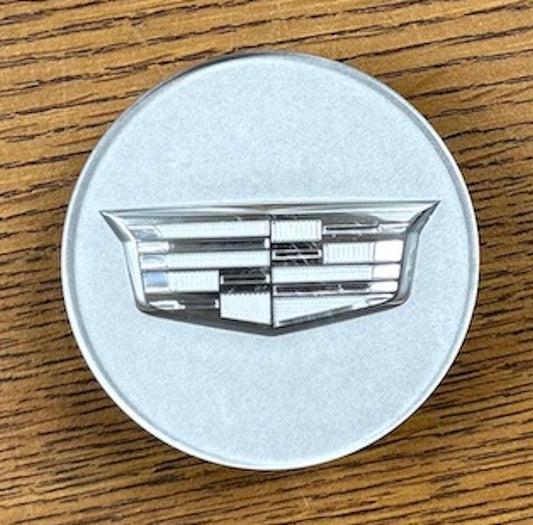 2 5/8" Cadillac ATS, CTS, SRX, XTS Silver Center Cap #23156594 single