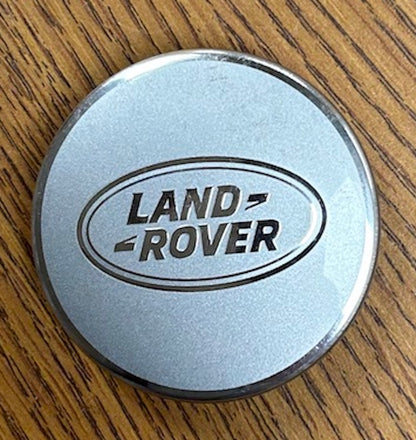 2 3/8" Discovery, Sport, LR4, Evoque, Sport Silver Center Cap #LR06990 set