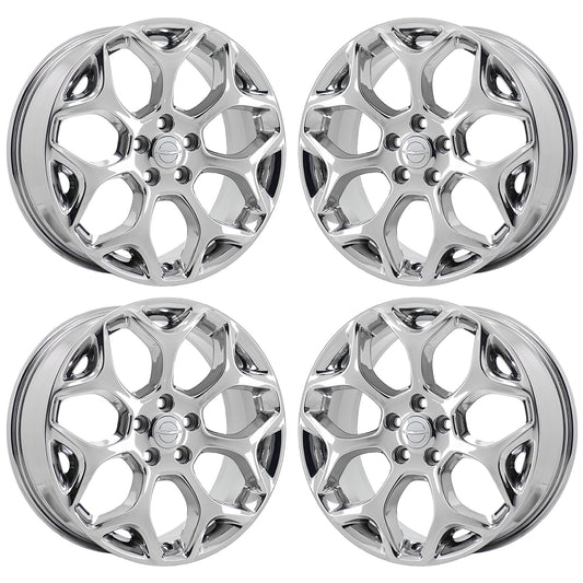 19" Chrysler 300 AWD Bright Chrome wheels rims Factory OEM set 4 2537