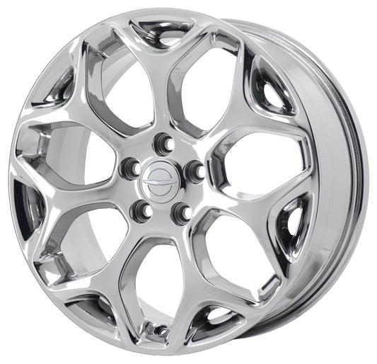 19" Chrysler 300 AWD Bright Chrome wheel rim Factory OEM single 2537