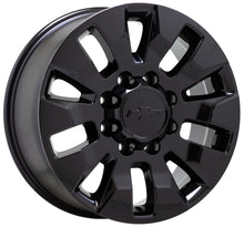 Load image into Gallery viewer, 20&quot; Chevrolet Silverado 2500 3500 Gloss Black wheels Factory OEM 5947 EXCHANGE
