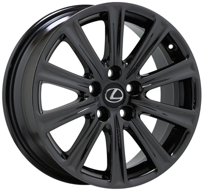 17" Lexus NX200 NX300 Black Chrome wheels rims Factory set 74326