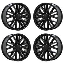 Load image into Gallery viewer, 20&quot; Jeep Grand Cherokee Gloss Black wheels rims Factory OEM set 9170

