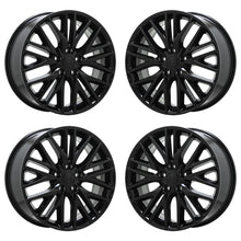 Load image into Gallery viewer, 20&quot; Jeep Grand Cherokee Black wheels rims Factory OEM set 4 9170

