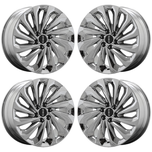 22" Lincoln Navigator Bright Chrome wheels rims Factory OEM 10254 EXCHANGE