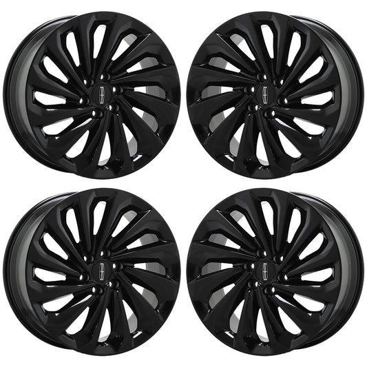 22" Lincoln Navigator Gloss Black wheels rims Factory OEM 10254 EXCHANGE