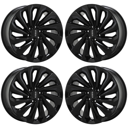 22" Lincoln Navigator Gloss Black wheels rims Factory OEM 10254 EXCHANGE