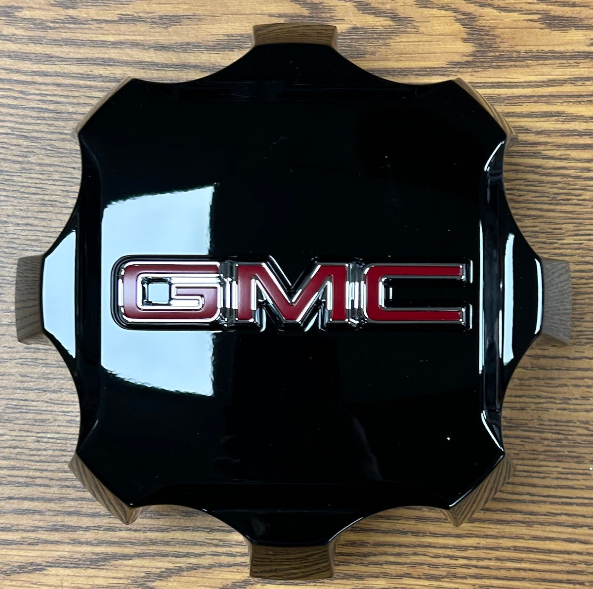 7" GMC Sierra 2500, 3500 OEM Black Center Cap #84627947 set