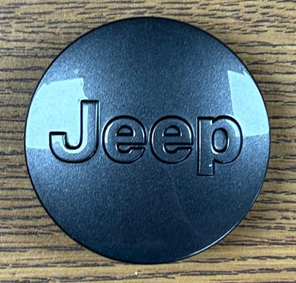 2 1/2"  Jeep Cherokee, Grand Cherokee Dark Charcoal Center Cap 1LB77LSTAC x1
