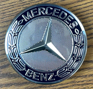 2 7/8" Mercedes-Benz OEM Blue Center Cap #A17140000255337 set