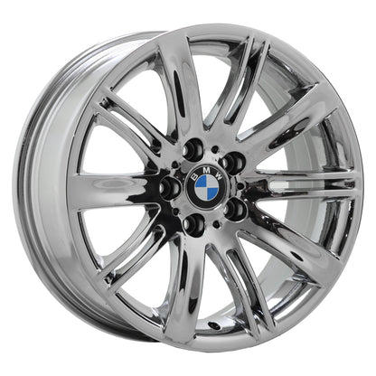 18" BMW 645i, 650i Bright Chrome Factory OEM wheels rims 59488 59490 EXCHANGE