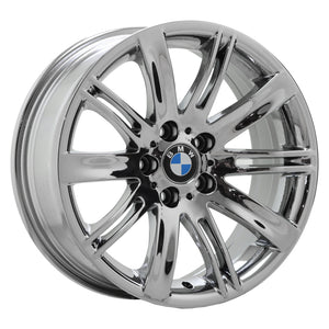 EXCHANGE 18" BMW 645i, 650i PVD Chrome Factory OEM wheels rims set 59488 59490