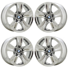 Load image into Gallery viewer, EXCHANGE 17&quot; BMW 528 535 550 640 650 PVD Chrome wheels rims OEM set 71402
