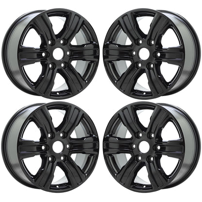 17" Ford Ranger Truck Gloss Black wheels rims Factory OEM set 10228 EXCHANGE