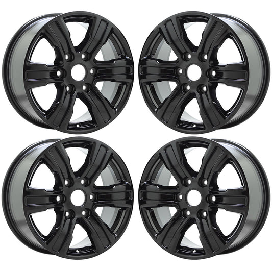 17" Ford Ranger Truck Gloss Black wheels rims Factory OEM set 10228 EXCHANGE