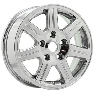 EXCHANGE 16" Chrysler Town Country PVD Chrome wheels rims Factory OEM set 2330