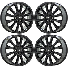 Load image into Gallery viewer, 20&quot; GMC Acadia Buick Enclave Gloss Black wheels rims Factory OEM set 5852 4155
