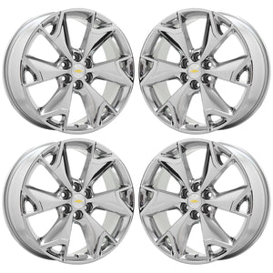 20" Chevrolet Blazer Traverse Chrome wheels rims Factory OEM 2019-2021 set 5937