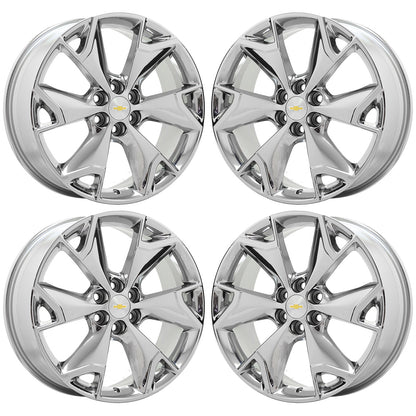 20" Chevrolet Blazer Traverse Chrome wheels rims Factory OEM 2019-2021 set 5937