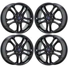 Load image into Gallery viewer, EXCHANGE 19&quot; Ford Fusion Black wheels rims Factory OEM set 3962
